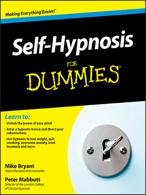 Title details for Self-Hypnosis For Dummies by Mike Bryant - Available